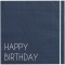 16 Tovaglioli Happy Birthday Mix Blu images:#0