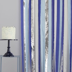 Tenda Mix Blu - Argento, crema, celeste, blu