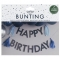 Ghirlanda Nappine Happy Birthday Mix Blu images:#2