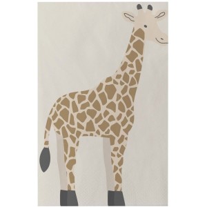 16 Tovaglioli Giraffa - Animali Selvaggi