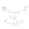 Ghirlanda lettera Happy Birthday Personalizzabile Sirena Iridescente images:#0