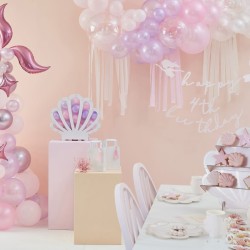 Kit Arco di 72 Palloncini Coda da Sirena. n°2