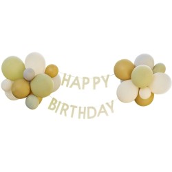 Ghirlanda Palloncini Happy Birthday- Animali Selvaggi. n2