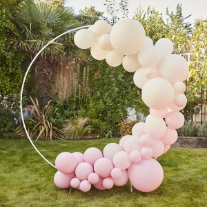 75 Kit arco di palloncini - nudo e rosa