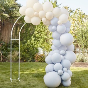 75 Kit arco di palloncini - Nudo e blu