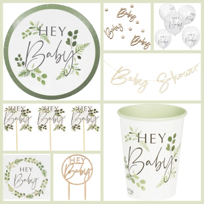 Maxi scatola per feste botaniche Hey Baby 