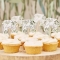 Cupcakes Toppers Botanical Hey Baby images:#1
