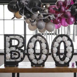 Struttura per palloncini di Halloween - BOO. n1