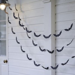 Ghirlanda di pipistrelli - Halloween. n1