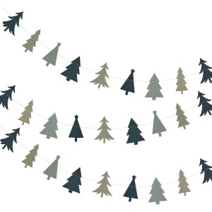 Ghirlanda per alberi di Natale verde