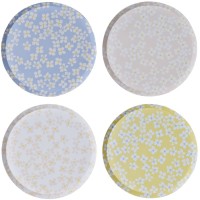 8 piatti - Pastel Floral