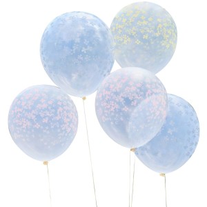 5 palloncini - Pastel Floral