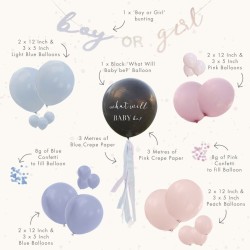 Kit di decorazione Gender Reveal. n1