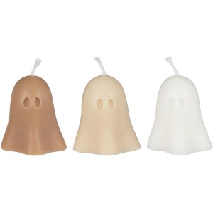 3 candele fantasma di Halloween