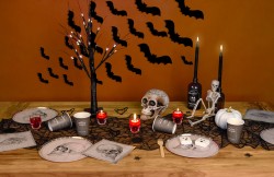 Albero LED di Halloween - Nero. n4