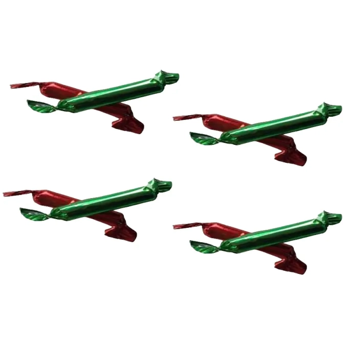 4 Mini Zucchero D Orzo Natalizio 
