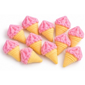 10 coni gelato al marshmallow