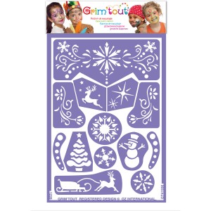 Stencils per trucco Frozen