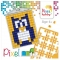 Pixel Kit Creativo Portachiave - Gufo images:#1
