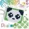 Pixel Kit Creativo Portachiave - Panda images:#1