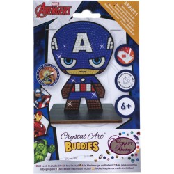 Kit di figurine Crystal Art Diamond - Capitan America. n1