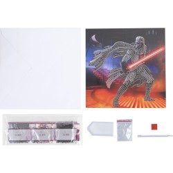 Carta Crystal Art Diamond - Darth Vader. n3