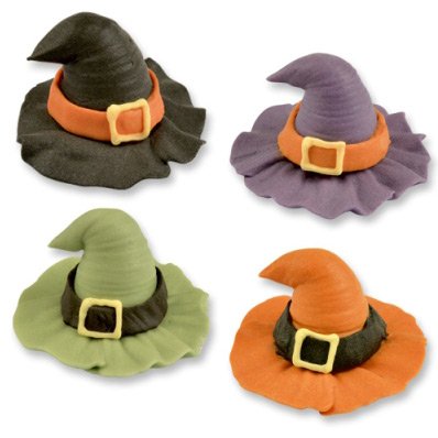 4 cappelli da strega di Halloween 