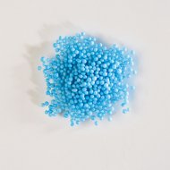 Micro biglie in pasta di zucchero (50 g) - Blu