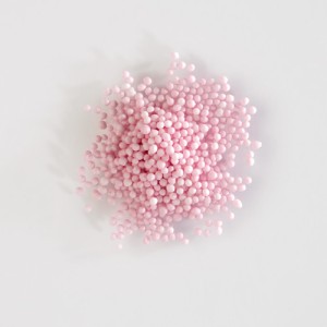 Micro biglie in pasta di zucchero (50 g) - Rosa