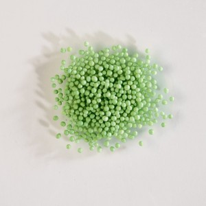 Micro biglie in pasta di zucchero (50 g) - Verde