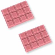 2 Mini Barrette di Cioccolato - Rosa