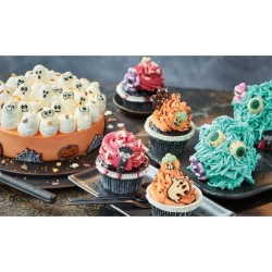 6 decorazioni per Halloween: cioccolato bianco. n°2