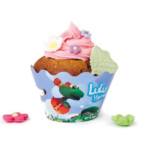 8 Wrapper per cupcake Lulu Brum Brum