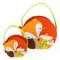 12 sacchetti di carta con animali della foresta nikima 8 x 12 cm altezza 23 cm con 12 adesivi sacchetto regalo di compleanno per bambini 