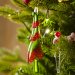 4 Addobbi Natalizi Alberi di Natale Multicolore (14 cm) - Plastica. n°2