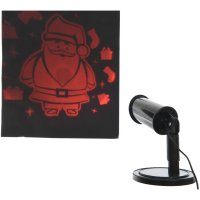 Proiettore Laser Babbo Natale con luci LED (3m)