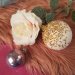 1 Addobbi Natalizi Rosa Diamante con Strass Oro (8 cm) - Mousse. n°2