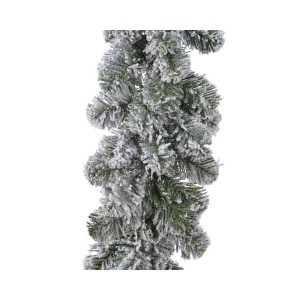 Ghirlanda Albero di Natale Imperiale Canadian Innevato (270 cm)