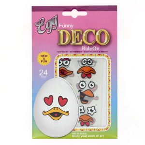 Adesivo uova di Pasqua Occhi