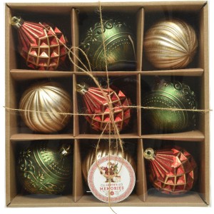 9 Palline di Natale - Vintage