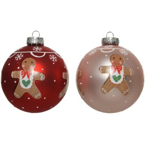 1 Pallina di Natale - Omino Pan di zenzero
