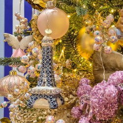 Torre Eiffel - Glitter di vetro. n1