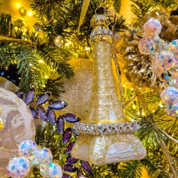 Torre Eiffel - Glitter di vetro. n2