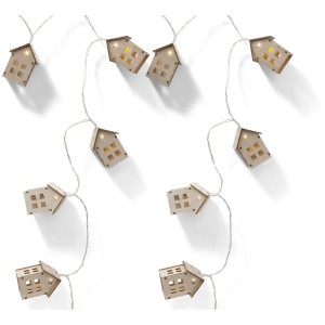 Luci a LED - Casa in legno