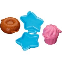 3 Mini stampi cake pop golosi - Plastica