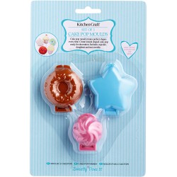 3 Mini stampi cake pop golosi - Plastica. n°1