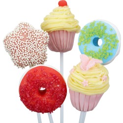 3 Mini stampi cake pop golosi - Plastica. n°2