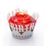 12 Pirottini per Cupcakes Happy Birthday