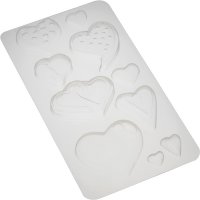 Set di 2 stampi 16 cioccolatini Cuore/Leccornie