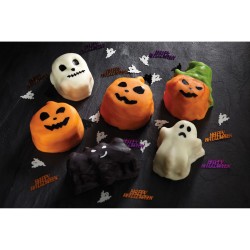 Stampo in silicone 6 muffin Halloween. n1